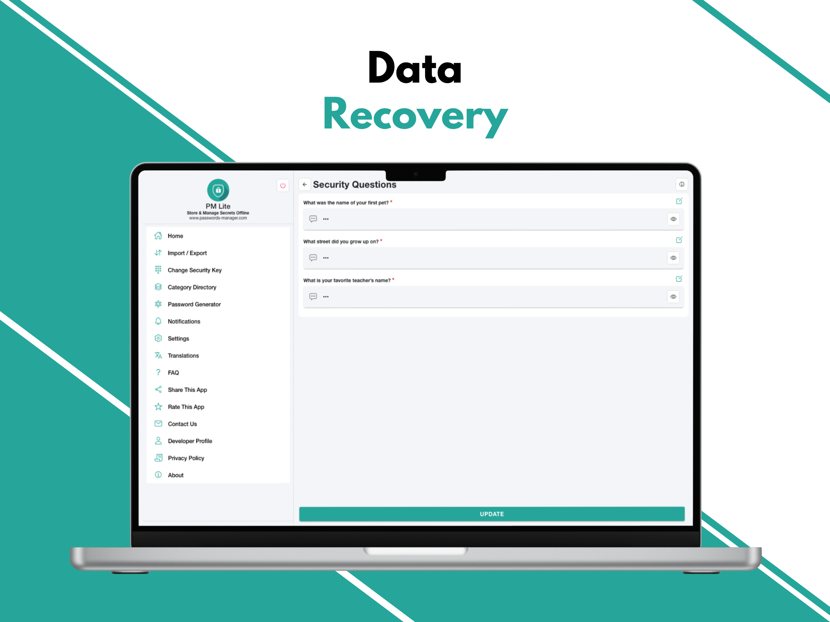 PM Lite - Data recovery