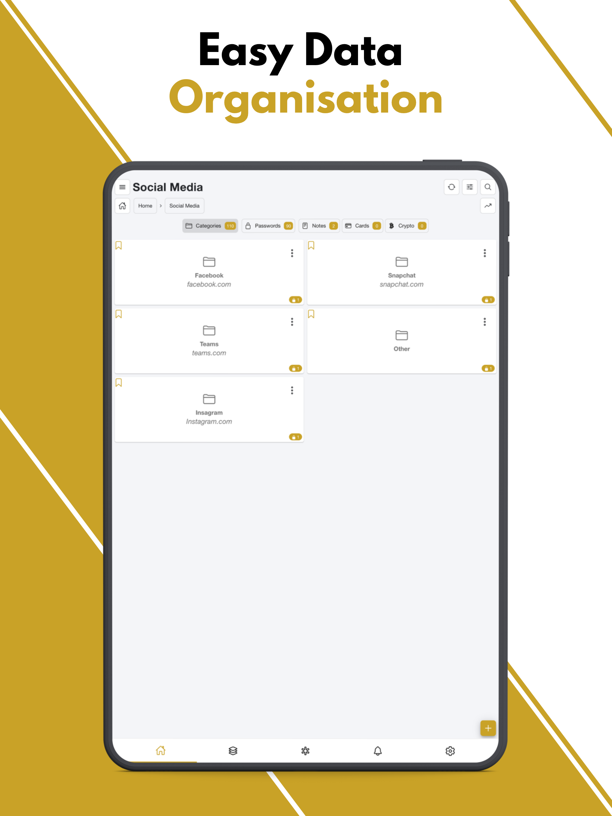 PM Max - Data management