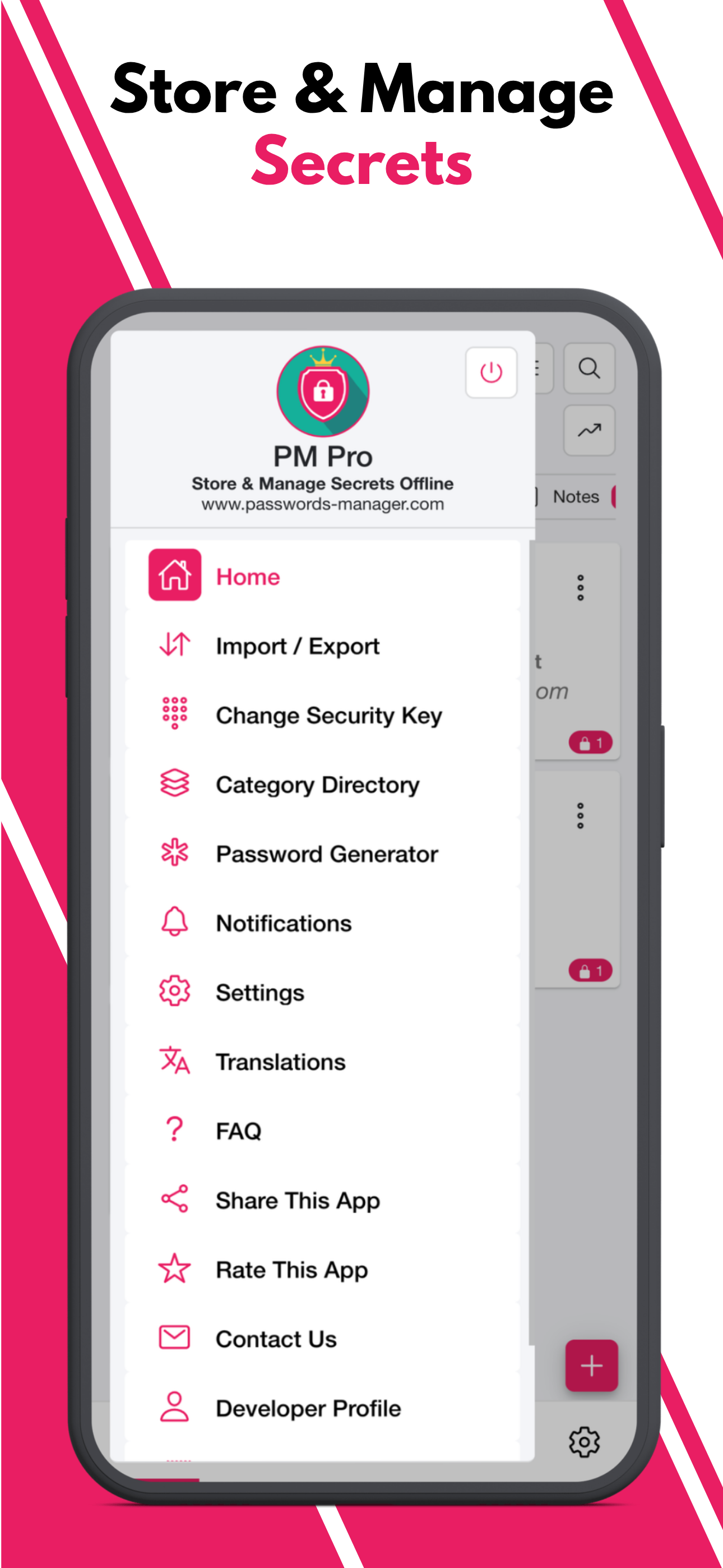 PM Pro - Home